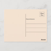 Een Kerstboom Briefkaart (Achterkant)