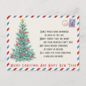 Een Kerstboom Briefkaart (Voorkant)