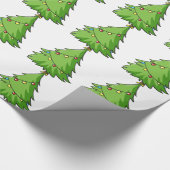 een kerstboom cadeaupapier (Hoek)