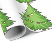 een kerstboom cadeaupapier (Rol Hoek)