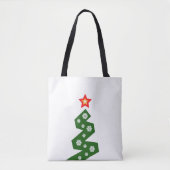 Een kerstboom tote bag (Voorkant)