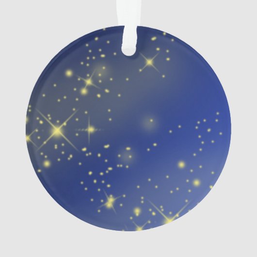 Een kerstboomgebed voor vreugde en vrede ornament (achterkant)