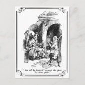 Een kerstcadeau: je wordt gejaagd feestdagenkaart (Voorkant)