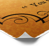 Een kerstcadeau: je wordt gejaagd poster (Hoek)