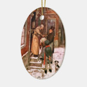 Een kerstcadeau: levering Turkije Keramisch Ornament (Links)