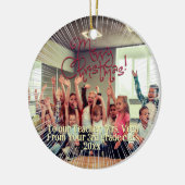 Een kerstcadeau voor je favoriete leraar keramisch ornament (Links)