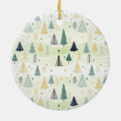 Een kerstcadeau voor je favoriete leraar keramisch ornament (Achterkant)