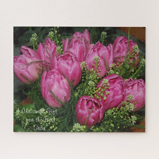 Een kerstcadeau voor mijn Gran. Legpuzzel (Horizontaal)