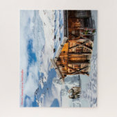 Een kerstcadeau voor mijn kleindochter. Jigzaag Pu Legpuzzel (Verticaal)