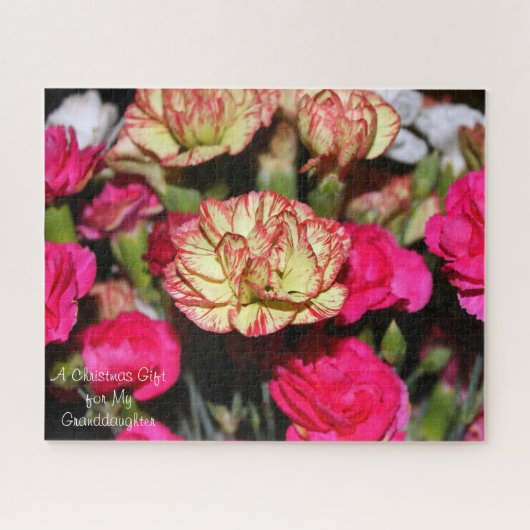 Een kerstcadeau voor mijn kleindochter legpuzzel (Horizontaal)