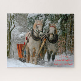 Een kerstcadeau voor mijn kleindochter legpuzzel