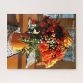 Een kerstcadeau voor mijn kleindochter. legpuzzel (Horizontaal)