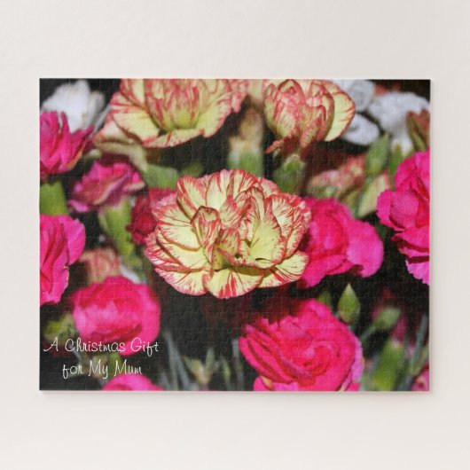 Een kerstcadeau voor mijn moeder. legpuzzel (Horizontaal)