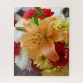 Een kerstcadeau voor mijn moeder. legpuzzel (Verticaal)