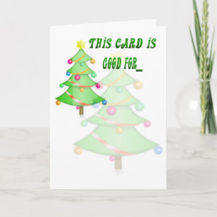 Een kerstcadeaukaart_hoofdmassage feestdagen kaart