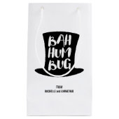 Een kerstcadeautas met cadeautjes voor kerstcadeau klein cadeauzakje (Voorkant)