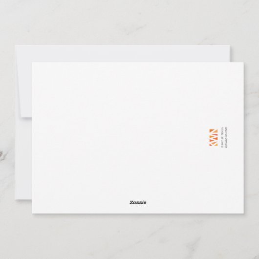 Een kerstcadeautje! feestdagenkaart (Achterkant)