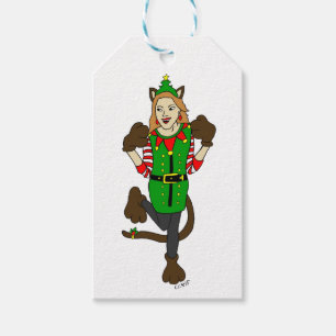 een kerstcadeautje Gift Labels Cadeaulabel