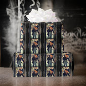 Een kerstcadeautje met kerstcadeautjes cadeaupapier