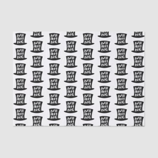 Een kerstcadeautje voor een Humbug Holiday Tissue Tissuepapier (Voorkant)