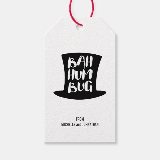 Een kerstcadeautje voor kerstcadeautjes voor Label Cadeaulabel (Voorkant)