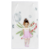 Een kerstcadeautje voor kleine feesten klein cadeauzakje (Achterkant)