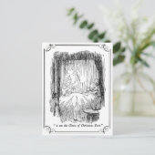 Een kerstcarol: De gastheer van Kerstmis afgelopen Feestdagenkaart (Staand voorkant)