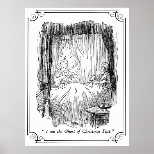 Een kerstcarol: De gastheer van Kerstmis afgelopen Poster (Voorkant)