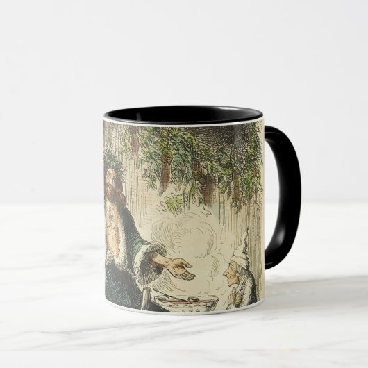 Een kerstcarol: Derde bezoeker van Scrooge Mok (Voorkant rechts)