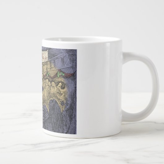 Een kerstcarol: Fezziwig Ball - Holiday Mok (Rechts)