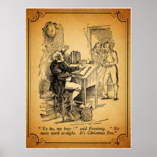 Een kerstcarol: Het is kerstavond Poster