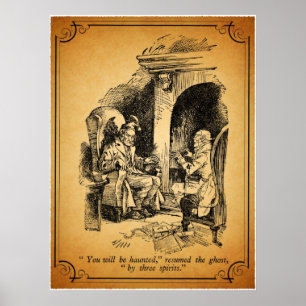 Een kerstcarol: Je wordt weggestuurd Poster