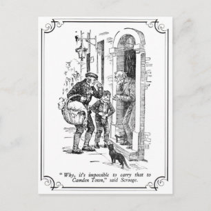 Een kerstcarol: Waarom, het is onmogelijk Feestdagenkaart