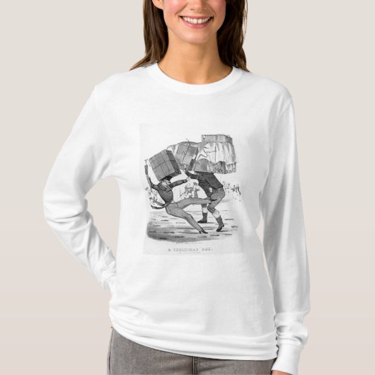 Een kerstdoos, 1836 t-shirt (Voorkant)