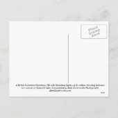 Een kerstfeest in British Columbia Feestdagenkaart (Achterkant)