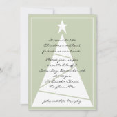 Een kerstfeest! kaart (Voorkant)