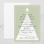 Een kerstfeest! kaart (Voorkant / Achterkant)