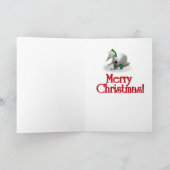 Een kerstfeest op het web feestdagen kaart (Binnen)