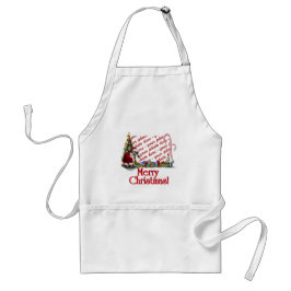 Een kerstfeest op het web standaard schort