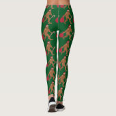 Een kerstfeestelijke kerstfeestelijke Mode voor ke Leggings (Achterkant)