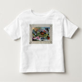 Een kerstgroet, Victoriaans briefkaart Kinder Shirts (Voorkant)