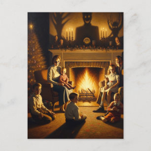 Een kerstgruwel briefkaart