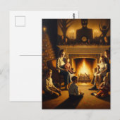 Een kerstgruwel briefkaart (Voorkant / Achterkant)