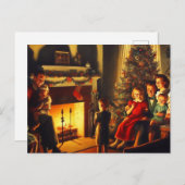 Een kerstgruwel briefkaart (Voorkant / Achterkant)