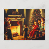 Een kerstgruwel briefkaart (Voorkant)