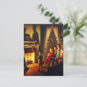 Een kerstgruwel briefkaart (Staand voorkant)