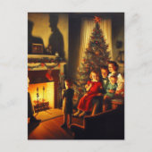 Een kerstgruwel briefkaart (Voorkant)