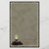 Een kerstkaarswerk briefpapier (Voorkant)