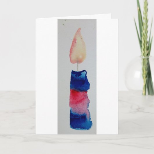 Een kerstkaart na overlijden feestdagen kaart (Voorkant)