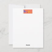 Een kerstkaart ter ondersteuning van Oekraïense li (Achterkant)